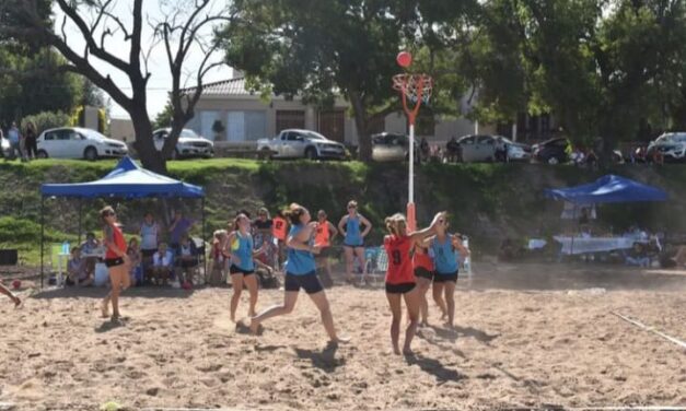 SE JUGÓ EL CADC ABIERTO MAXI 30 DE BEACH CESTOBALL EN CORONDA, SANTA FÉ