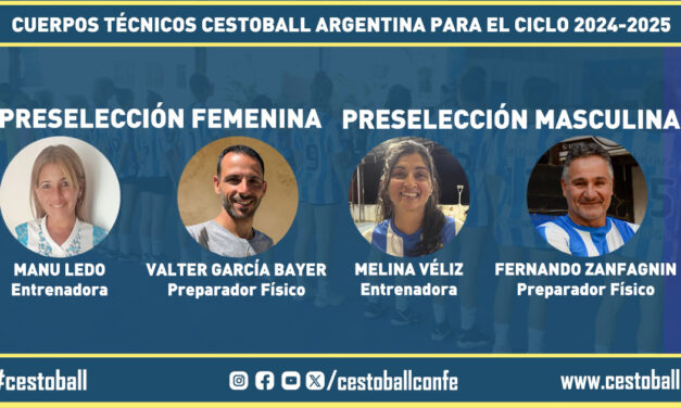 CESTOBALL ARGENTINA: CUERPOS TÉCNICOS OFICIALIZADOS