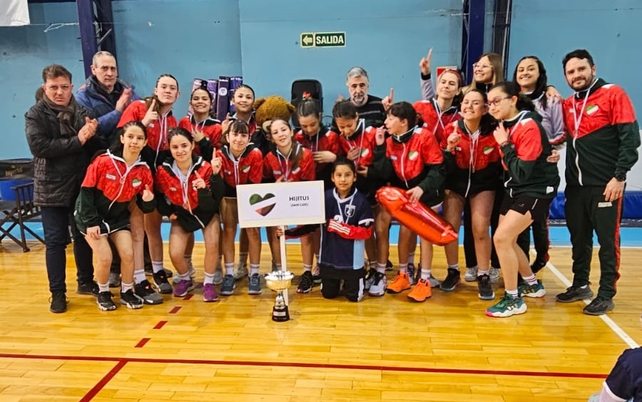 HIJITUS CAMPEÓN DE LA LIGA NACIONAL SUB 14 DE CESTOBALL