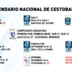 CALENDARIO NACIONAL DE CESTOBALL 2025