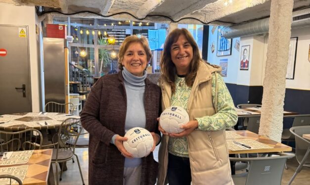 LA CONFEDERACIÓN ARGENTINA DE CESTOBALL ENVIÓ PELOTAS A ESPAÑA