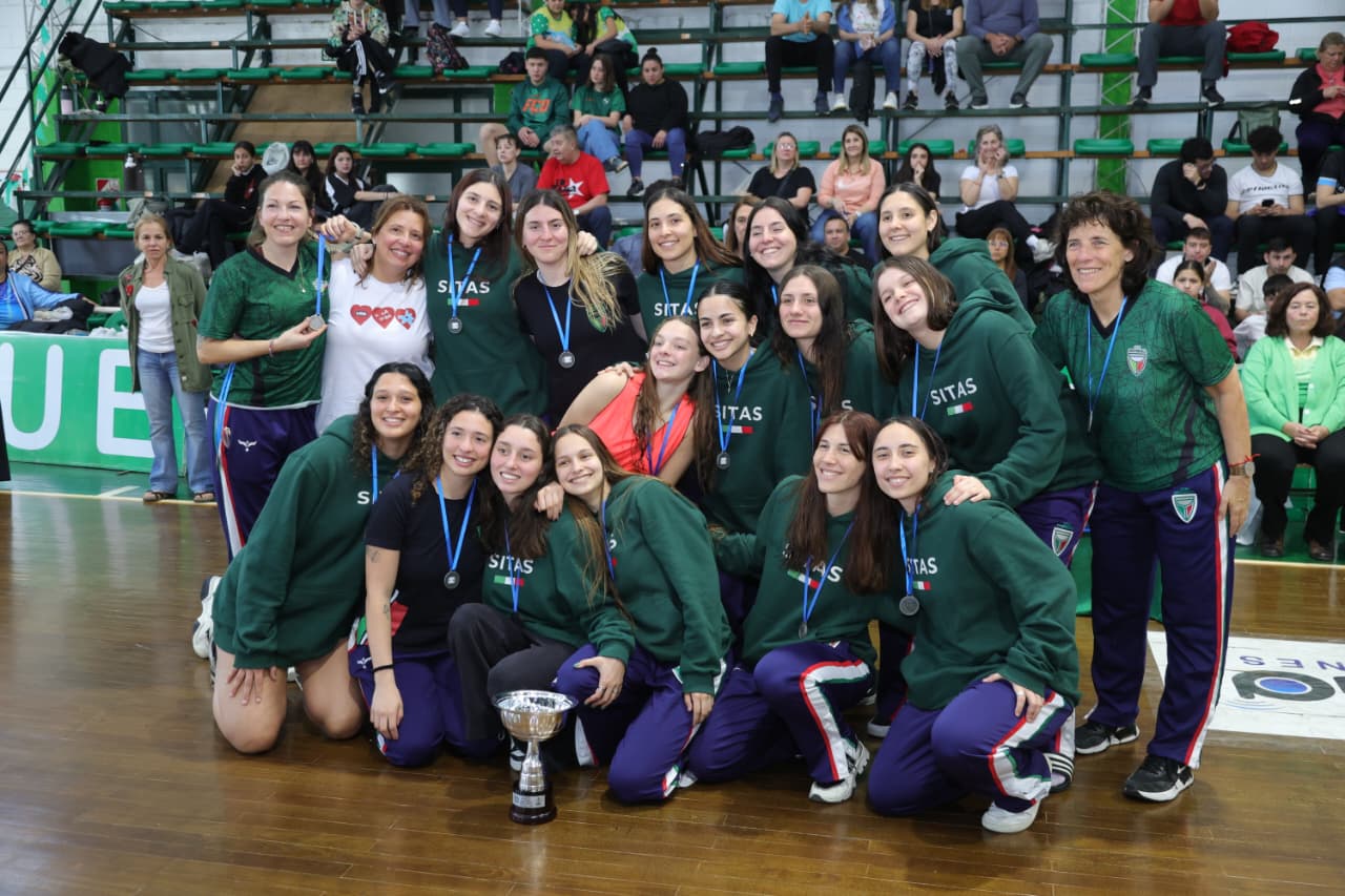 02 Sitas Subcampeón Liga Nacional de Cestoball 2025. Foto Municipalidad de General Pico