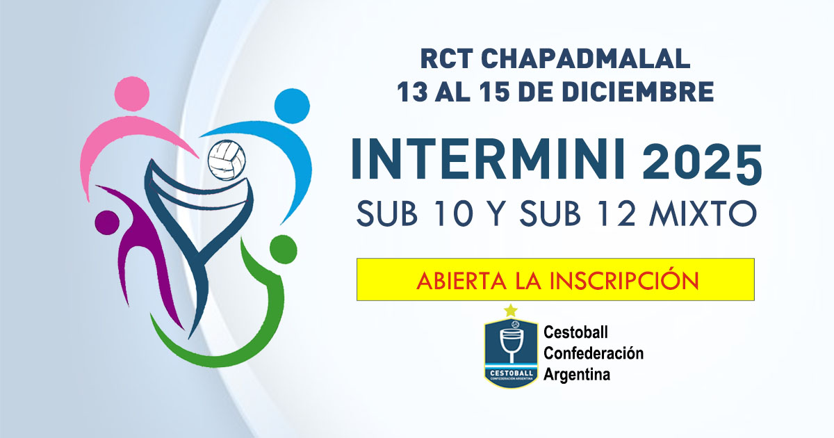 INTERMINI 2025: ABIERTA LA INSCRIPCIÓN