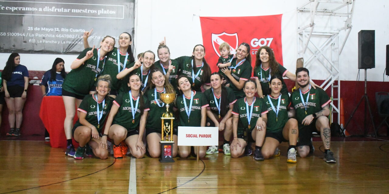 SOCIAL PARQUE BICAMPEÓN DE LA LIGA FEDERAL PRIMERA FEMENINA