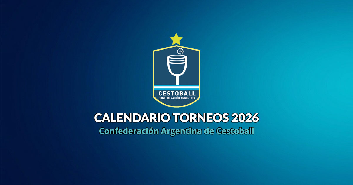 TORNEOS 2026: FECHAS Y SEDES CONFIRMADAS