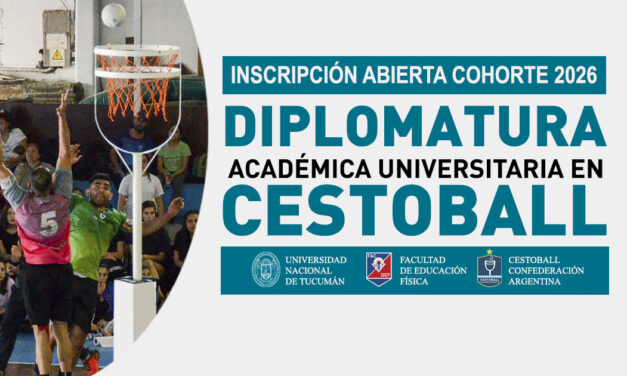 INSCRIBITE: DIPLOMATURA EN CESTOBALL