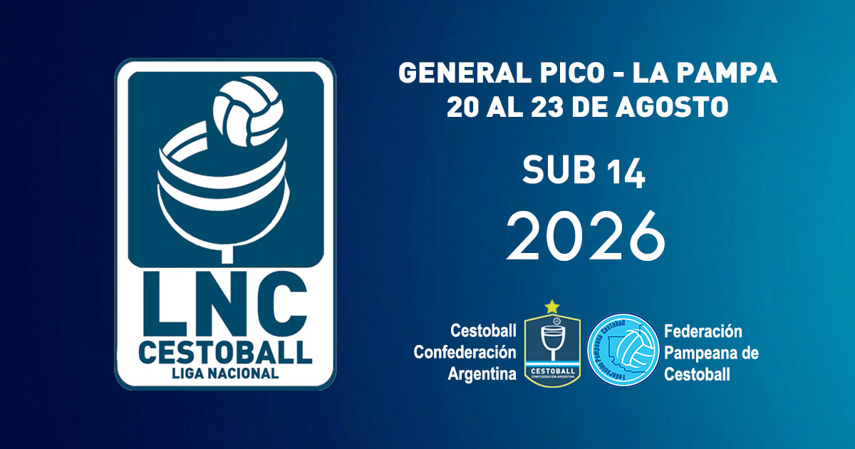 FIXTURE LIGA NACIONAL SUB 14 2026