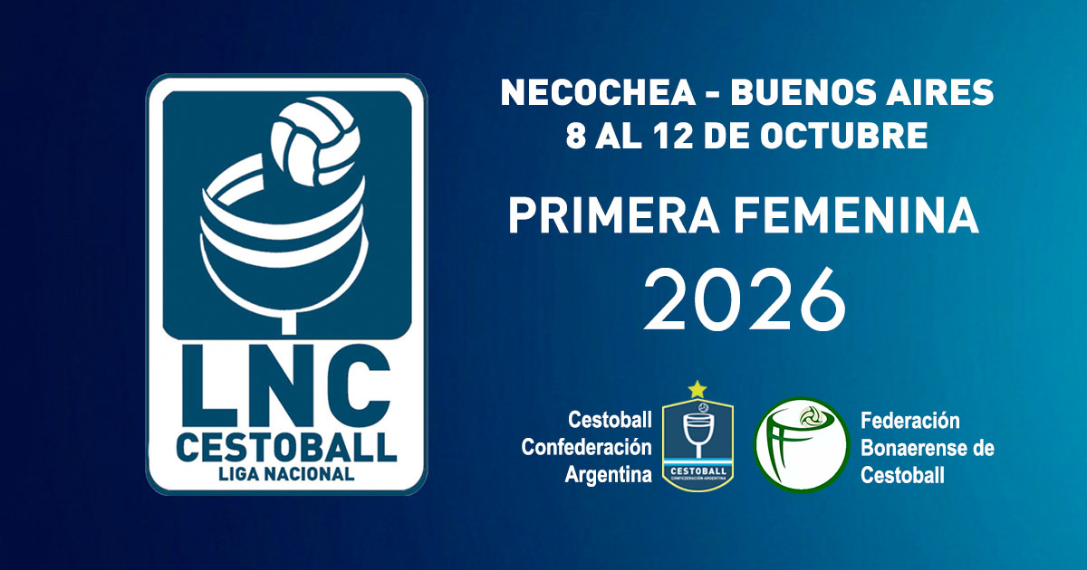 FIXTURE LIGA NACIONAL PRIMERA FEMENINA 2026